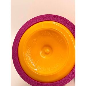 Cool Gear Retro Summer Vibes Neon Pink‎ Tropical 80s 90s Beach Cups With Straws